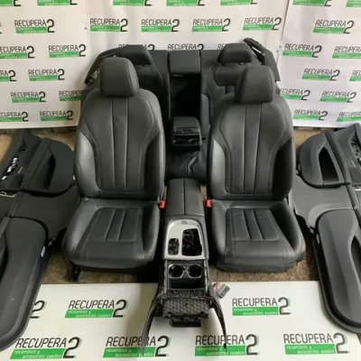 Interior cuero negro BMW serie 7 G11 2015-2019