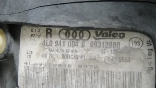 faro derecho xenon audi q7 2005-2016 ROTO - Imagen 3